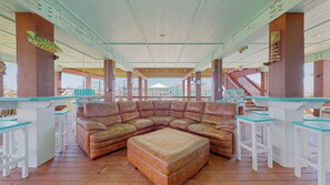 Property grounds - The Real Deal: 3  BR, 2  BA House in Port Bolivar, Sleeps 14 (Bolivar Peninsula)