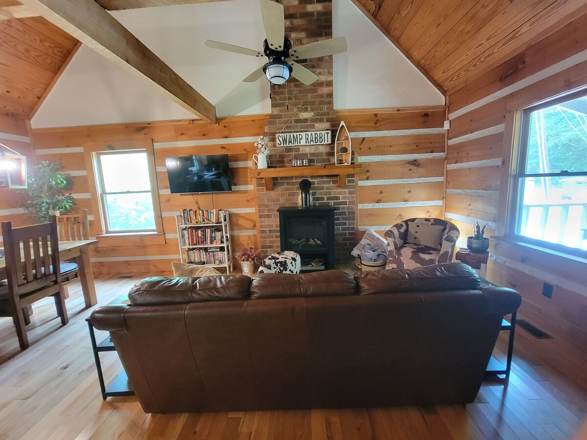 Photo 6 of Remote, Modern, Cozy Cabin on 12 acres; Only 2.5 Miles from Traveler's Rest!