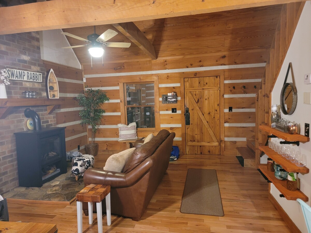 Photo 5 of Remote, Modern, Cozy Cabin on 12 acres; Only 2.5 Miles from Traveler's Rest!