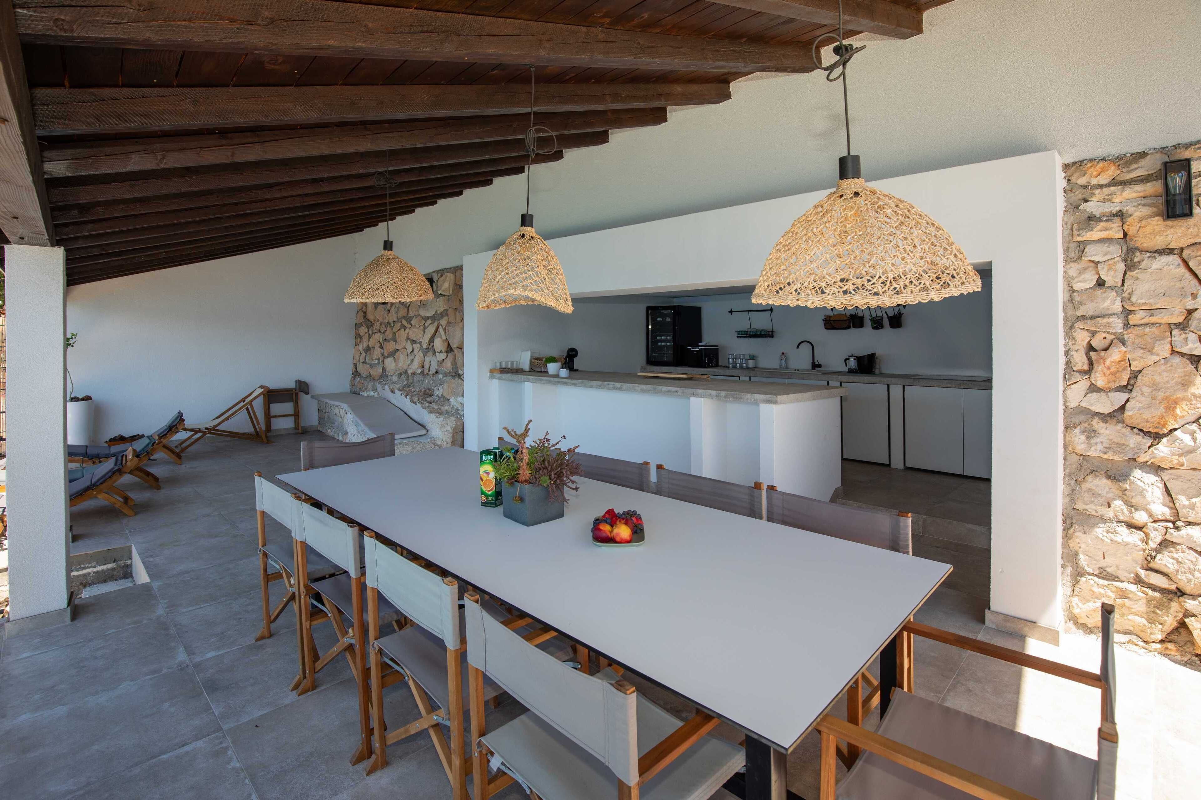 Villa (Six Bedroom Villa with Pool) | Terrasse/gårdhave