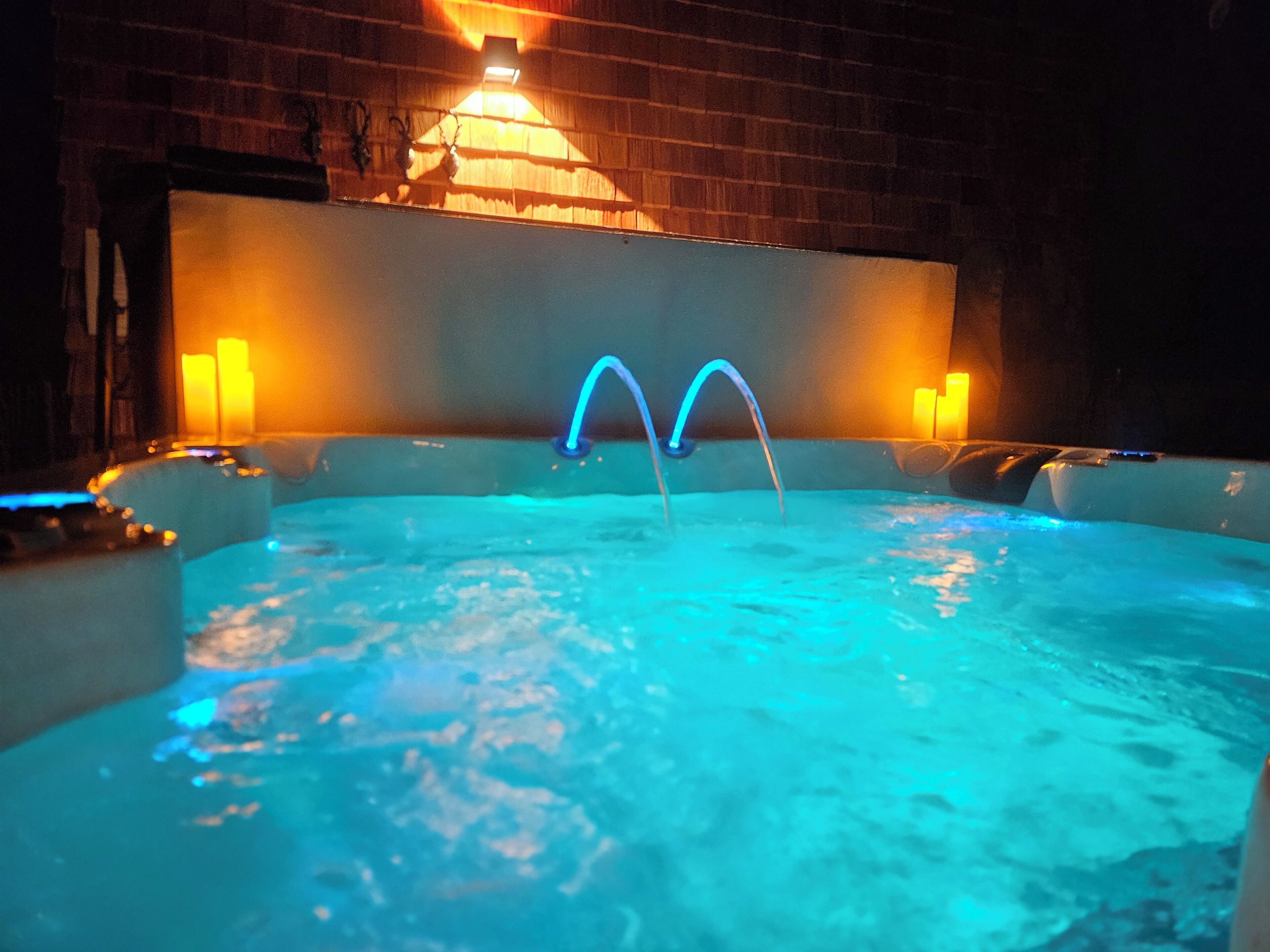 Baignoire à remous extérieure