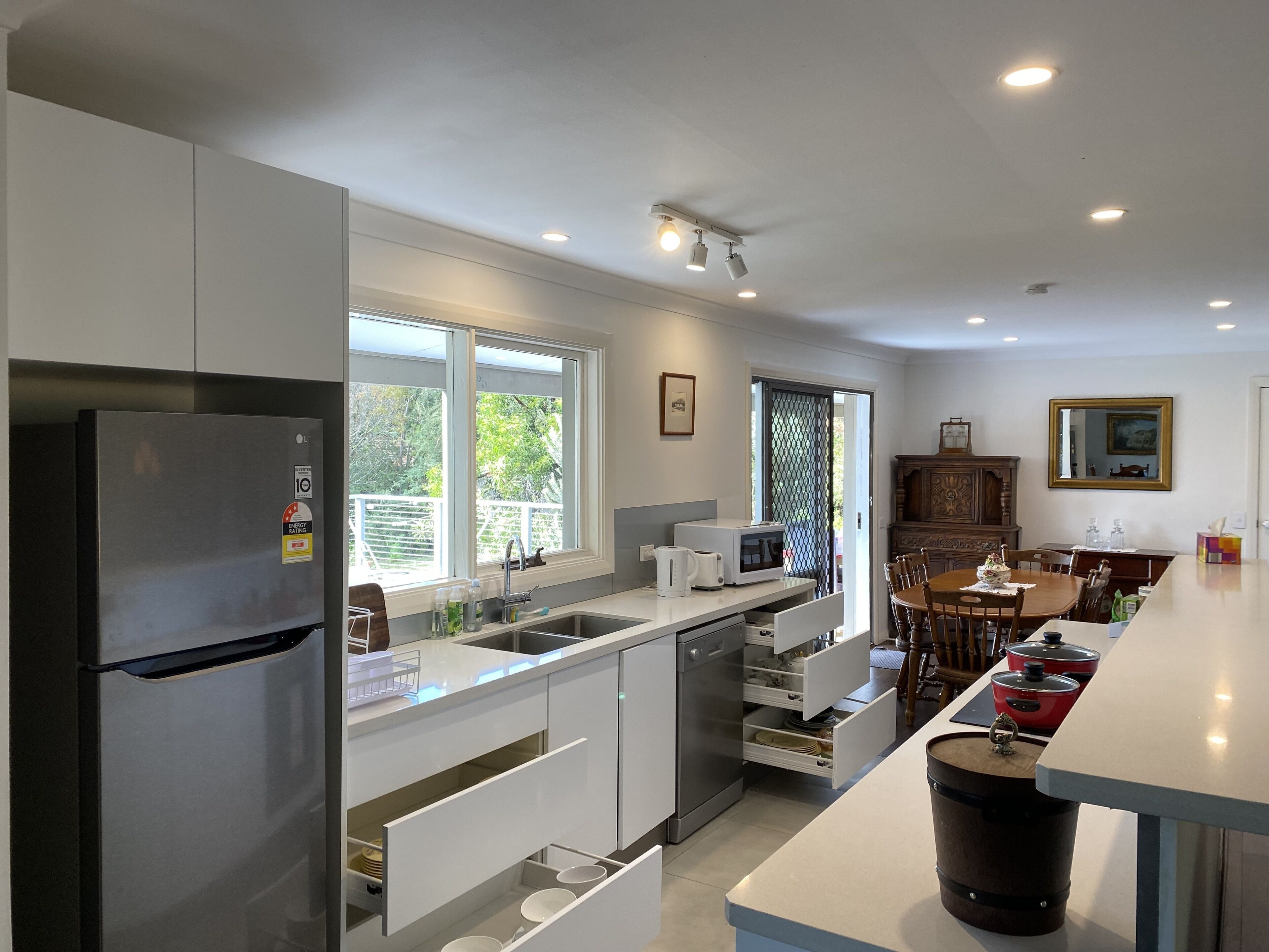 Spectacular mountain view with a private garden