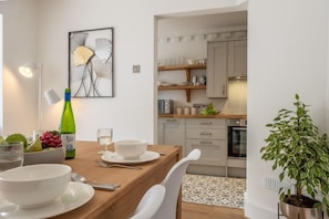 Fridge, microwave, dishwasher, highchair