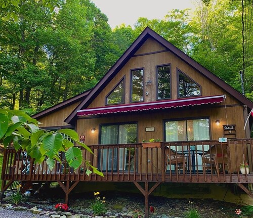 Indian Rocks Chalet on lake Wallenpaupack