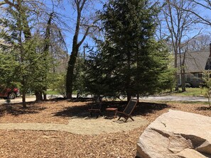 Property grounds - Private home, sleeps 8, beautiful outdoor living, quick walk to the beach. (Brewster)