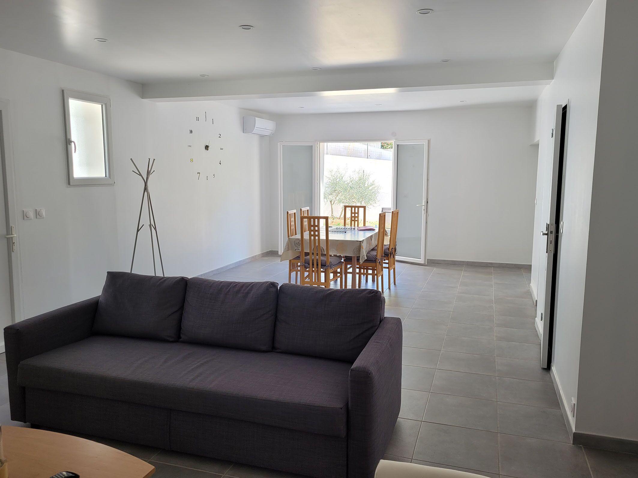 Televisie en een kantoor