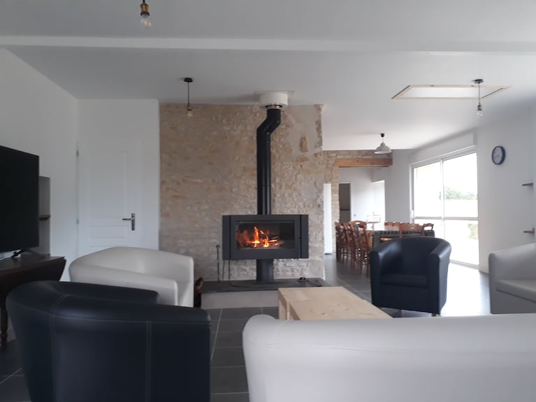 Magnifique Gîte Avec Piscine Privée - 12 Personnes - Gîtes Les Grandes Chaumes - Charente-Maritime