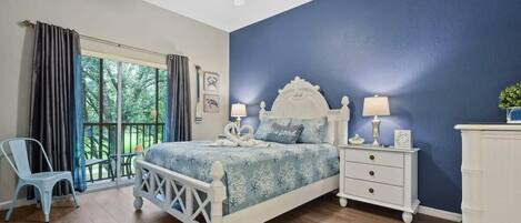 3 habitaciones, tabla de planchar con plancha, cuna de viaje y wifi