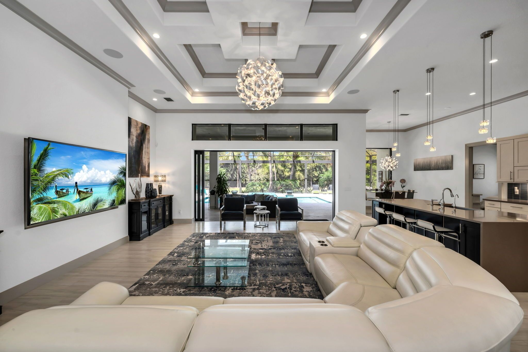 Smart-tv en een stereo