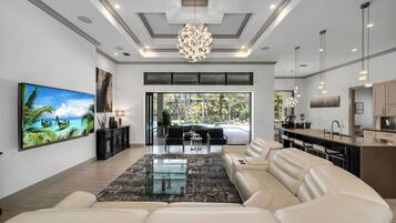 Smart-tv en een stereo