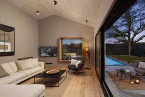 TV, fireplace, Netflix, streaming services