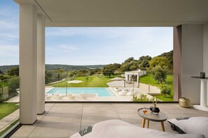 Beheizter Pool