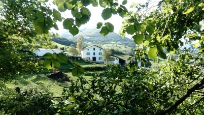 Appartement Neuf à la Ferme à Uhart Cize à 4km de St Jean Pied de Port