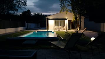 Außenpool, beheizter Pool