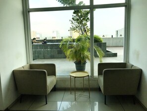 Lobby sitting area