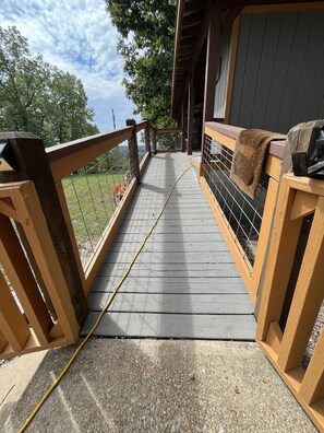 Property grounds - Unique cabins in the woods<br>Not friendly for Street Bikes.  (Eminence)
