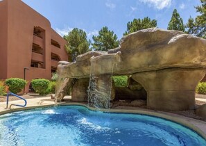 A heated pool - CASA AQUA- Anasazi Village- Ground Floor lovely pool view (Phoenix)
