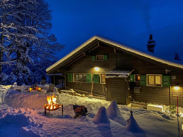 Property grounds - Chalet in the heart of nature with Spa (Le Locle)