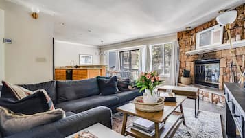 Smart TV, fireplace, offices