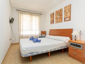 2 slaapkamers, een strijkplank/strijkijzer, gratis internet