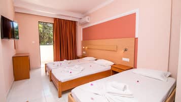 2 habitaciones, tabla de planchar con plancha y wifi gratis