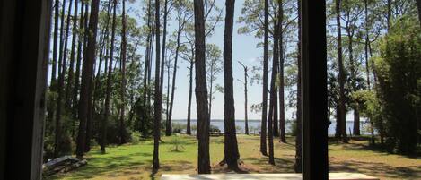 Blick von der Unterkunft