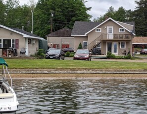 Exterior - Winnisquam Lakeside Funky Ski Chalet w-Sandy Beach & Boat Docks (Tilton)