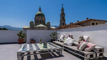 Panoramic-Doppelzimmer, Terrasse