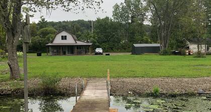 "Nora's Nest" on the Outlet of Chautauqua Lake, also known as Chadakoin River