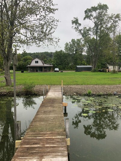 "Nora's Nest" on the Outlet of Chautauqua Lake, also known as Chadakoin River
