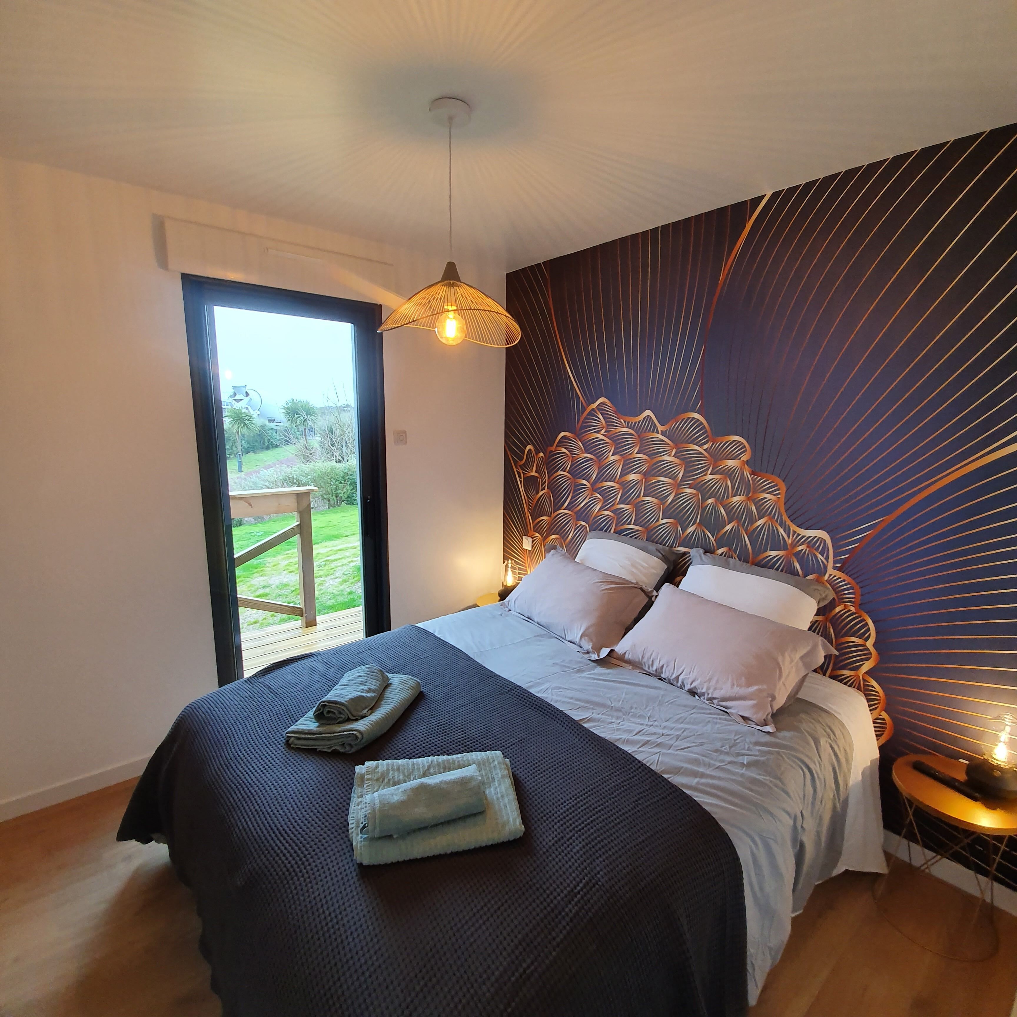 3 chambres, fer et planche à repasser, lit parapluie, Wi-Fi gratuit