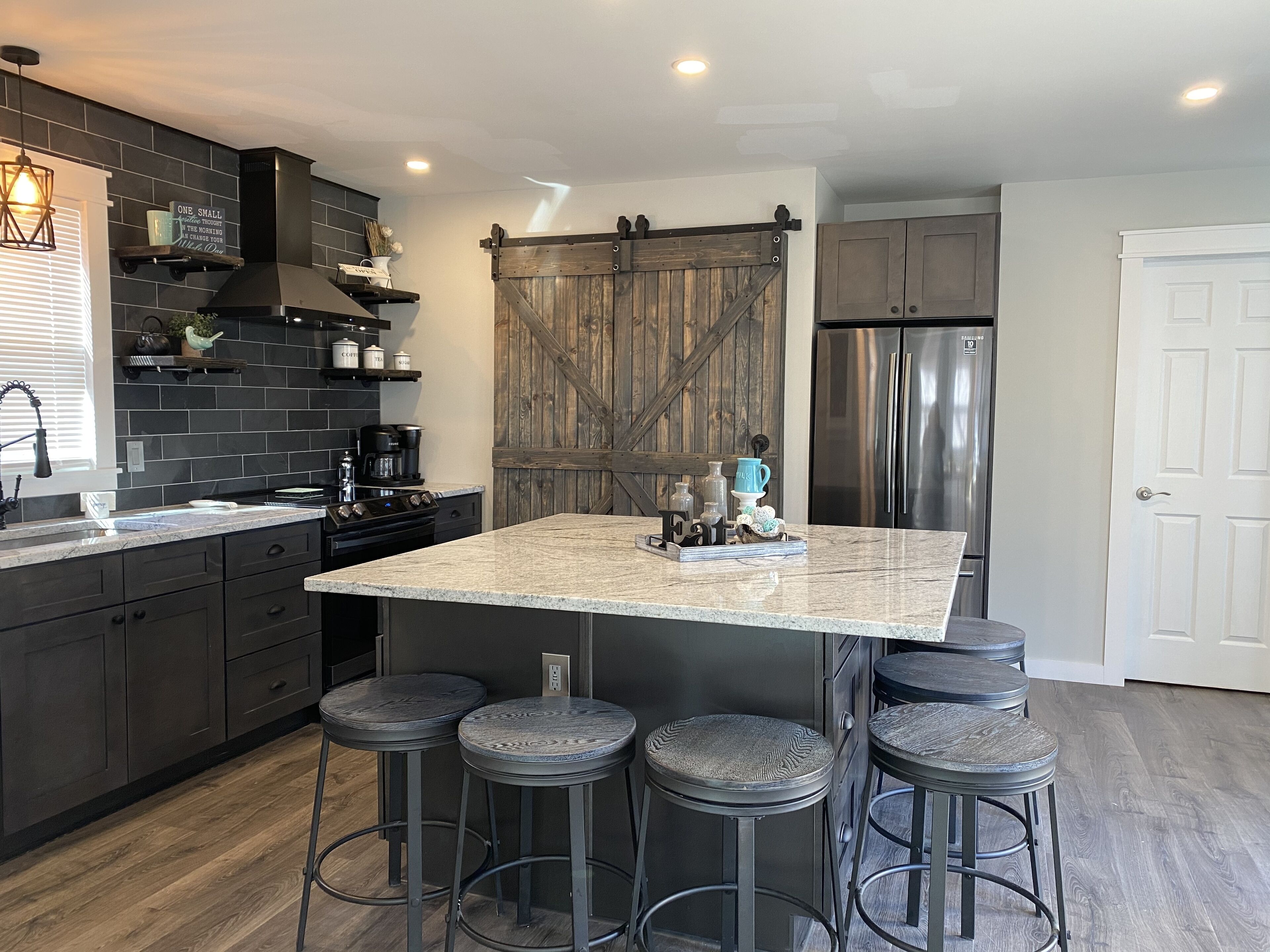 A Poconos Home with a Stream View Dog Friendly