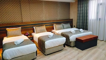 Ropa de cama de alta calidad y artículos del minibar gratis