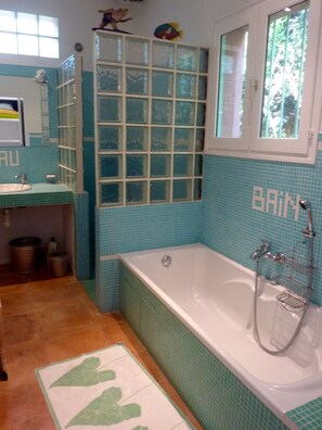 Bathroom - Grande Villa, Grand Terrain, Piscine (Cargèse)