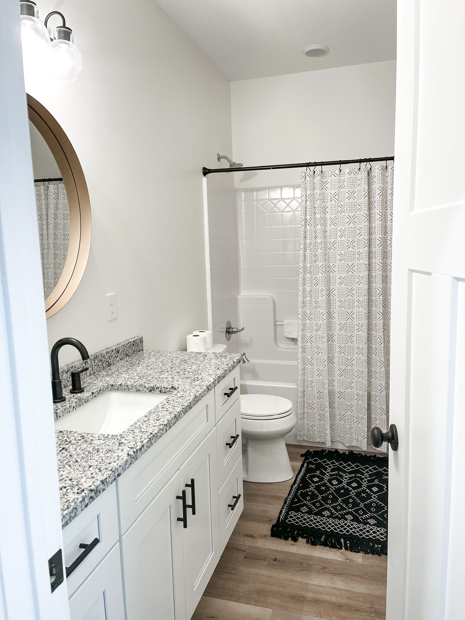 New modern ranch house in adorable small town