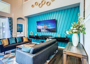 Smart TV, video games, table football