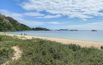 Amazing home in Farsund with house sea view