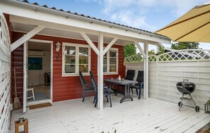 Outdoor dining - 2 bedroom amazing home in Skibby (Skibby)