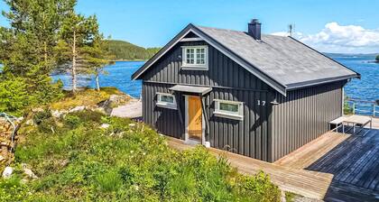 Schönes Haus in Lysøysundet mit Küche