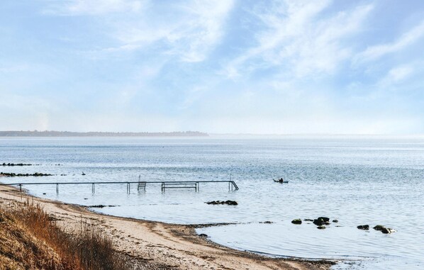 Tæt på stranden