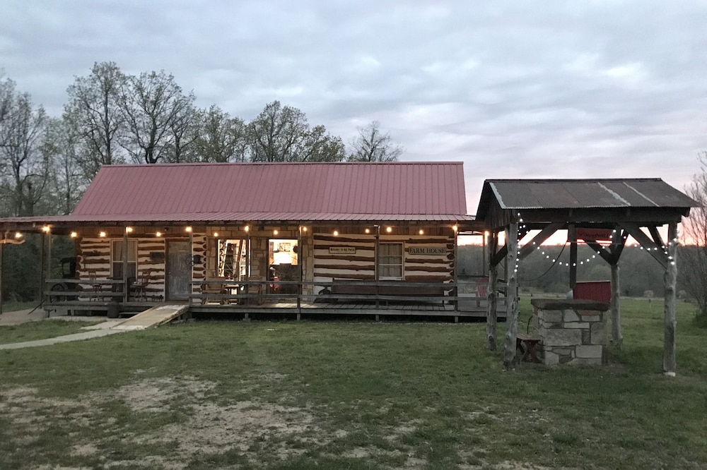 Rustic Log Cabin on private land, with ample gravel roads for horses and ATV’s.