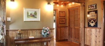 Rustic Country farmhouse on 2 acres close to several lakes.