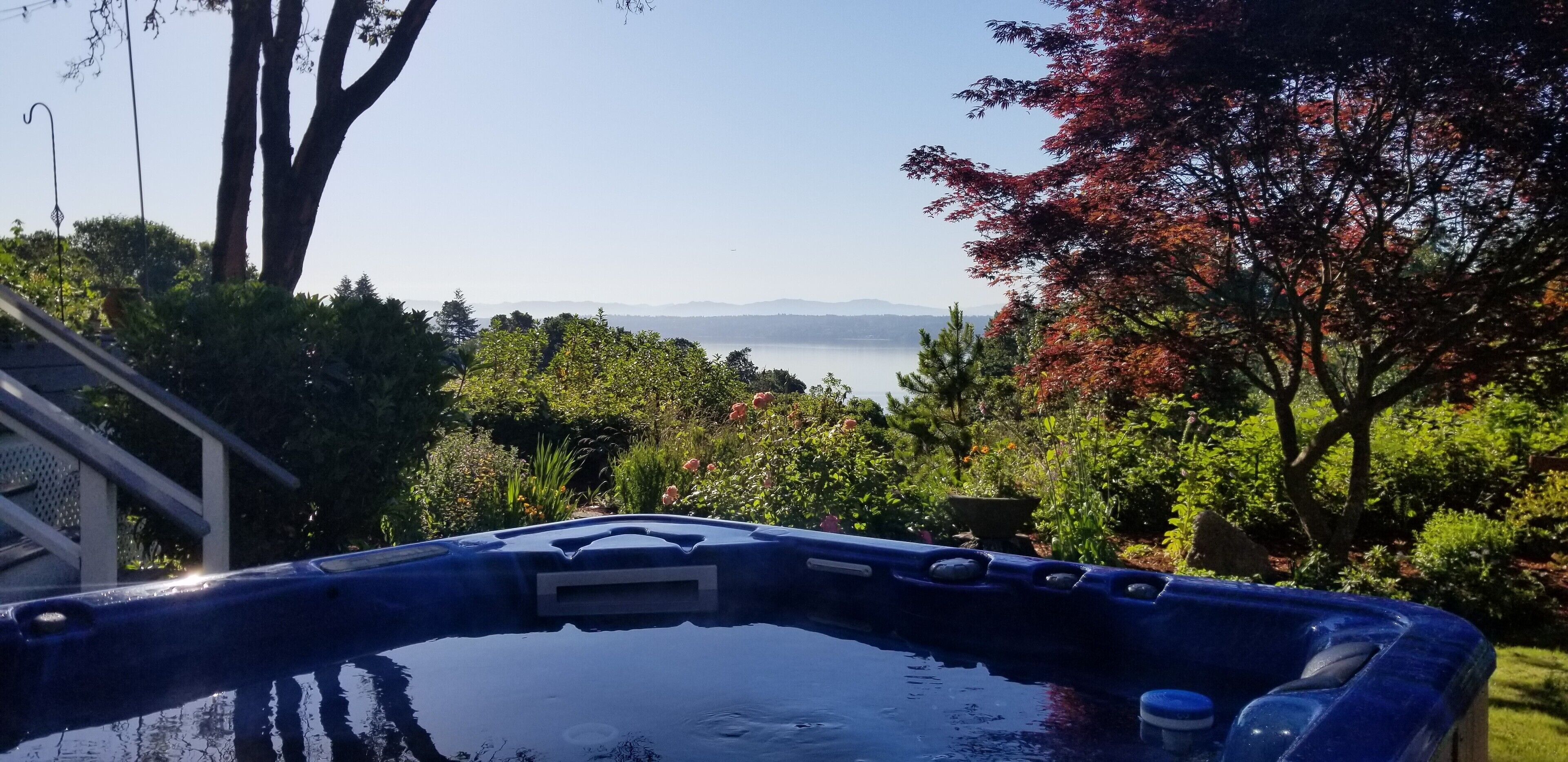 Bain à remous extérieur