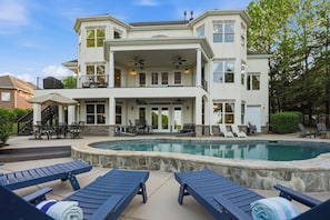 A heated pool - Firefly Cove by SoCharm | Luxury home w/Pool & Hot Tub & NEW Game Room | Sleeps 16 (Denver)