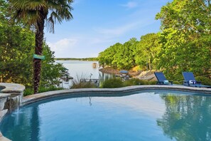 Una piscina climatizada