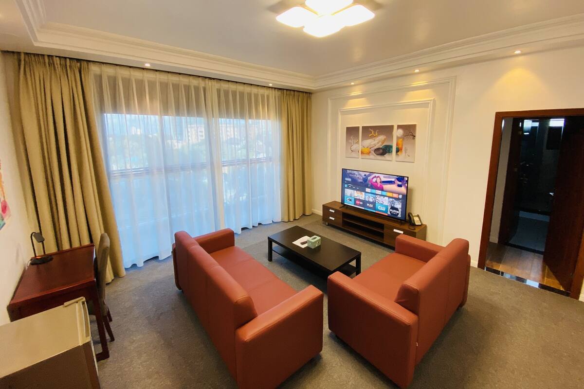 Luxury-Zweibettzimmer | Wohnzimmer