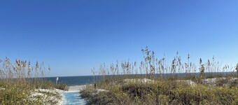 Location, location, location... Beautiful condo just steps from the beach.