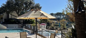 Location, location, location... Beautiful condo just steps from the beach.