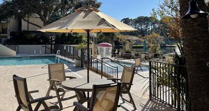 Location, location, location... Beautiful condo just steps from the beach.