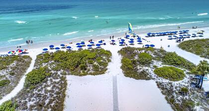 Private Beach, Gulf View from Balcony, Heated Pools, $185 Free Activities Daily, Outdoor Workout